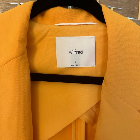 ARITZIA Wilfred Cherrelle Blazer - Yellow - Picture 6 of 6